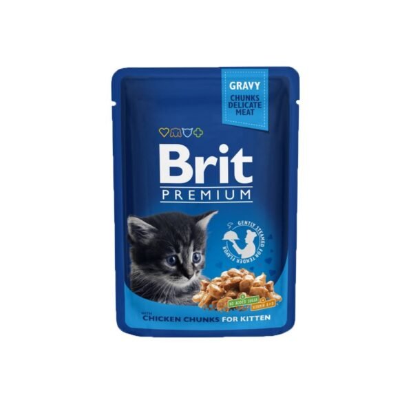 Brit Premium Wet Cat Food In Gravy 100g Set