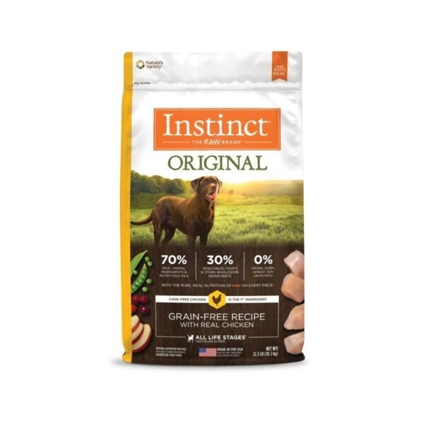 inv_product-1670319083333 Instinct Dog Original 10.2kg Grain Free Recipe With Real Chicken Dry Dog Food