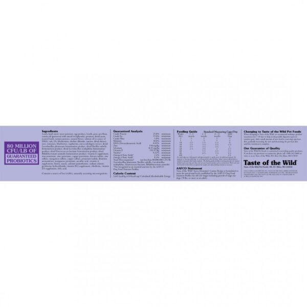 inv_product-170961433157 Taste Of The Wild Dog 2kg Sierra Mountain Roasted Lamb Dry Dog Food