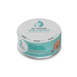 Pet Universe Nourish Cat Vitality 70g Wild Caught Skipjack Tuna With Katsuobushi In Jelly Wet Cat Food